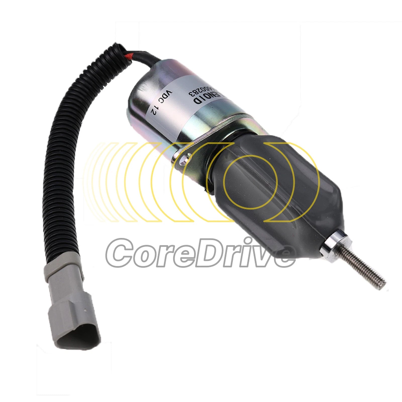 12V Fuel Shutoff Solenoid 1700-4005 1751ES-12A3UC11B1 For Volvo ECR28 ECR38 ECR4