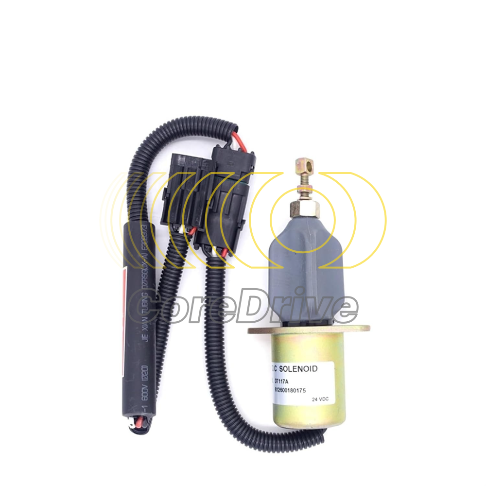 24V Fuel Shutoff Solenoid Valve 612600180175 Fits For 50C/50CN Weichai Engine