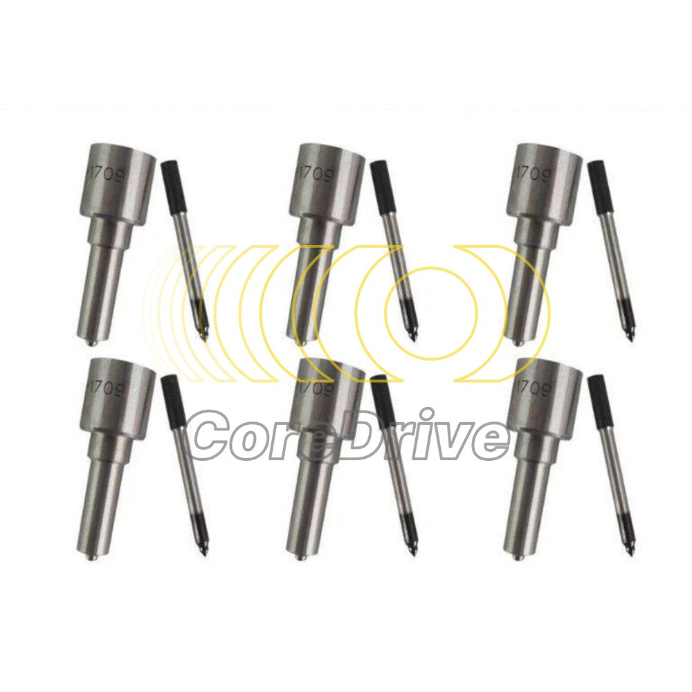 6Pcs Fuel Injector Nozzle DLLA142P1709 0433172047 for Cummins ISLE 0445120121