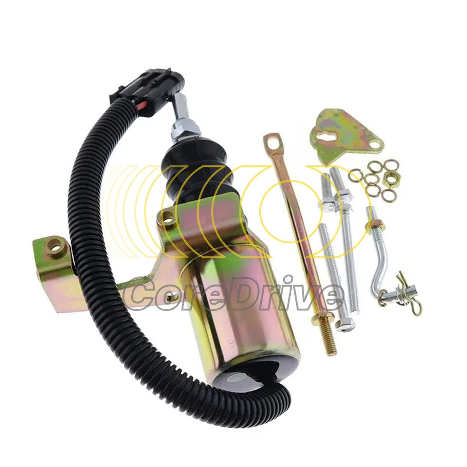 Fuel Shutdown Shutoff Solenoid SA-3799-12 1751ES 12 Volt For Deutz Bosch RSV