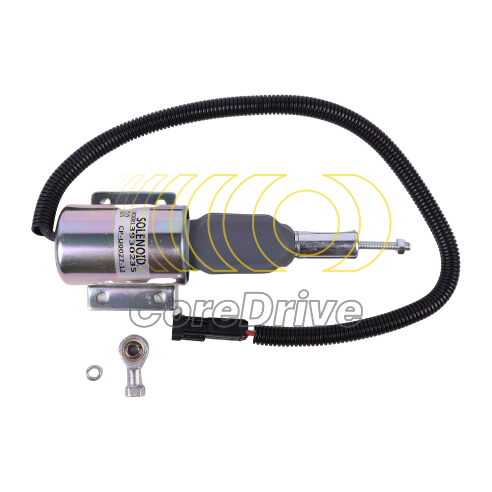 New Fuel shut off Solenoid 12V 3930235 SA-4348-12 for Cummins NT855 K19 K38
