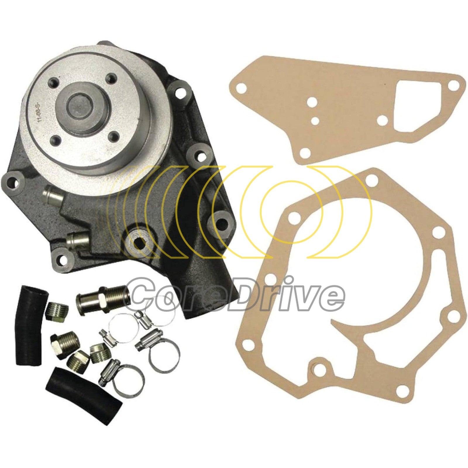 Water Pump with 6.5" Pulley AR92147 AR92416for John Deere Tractors1640 1840 2040