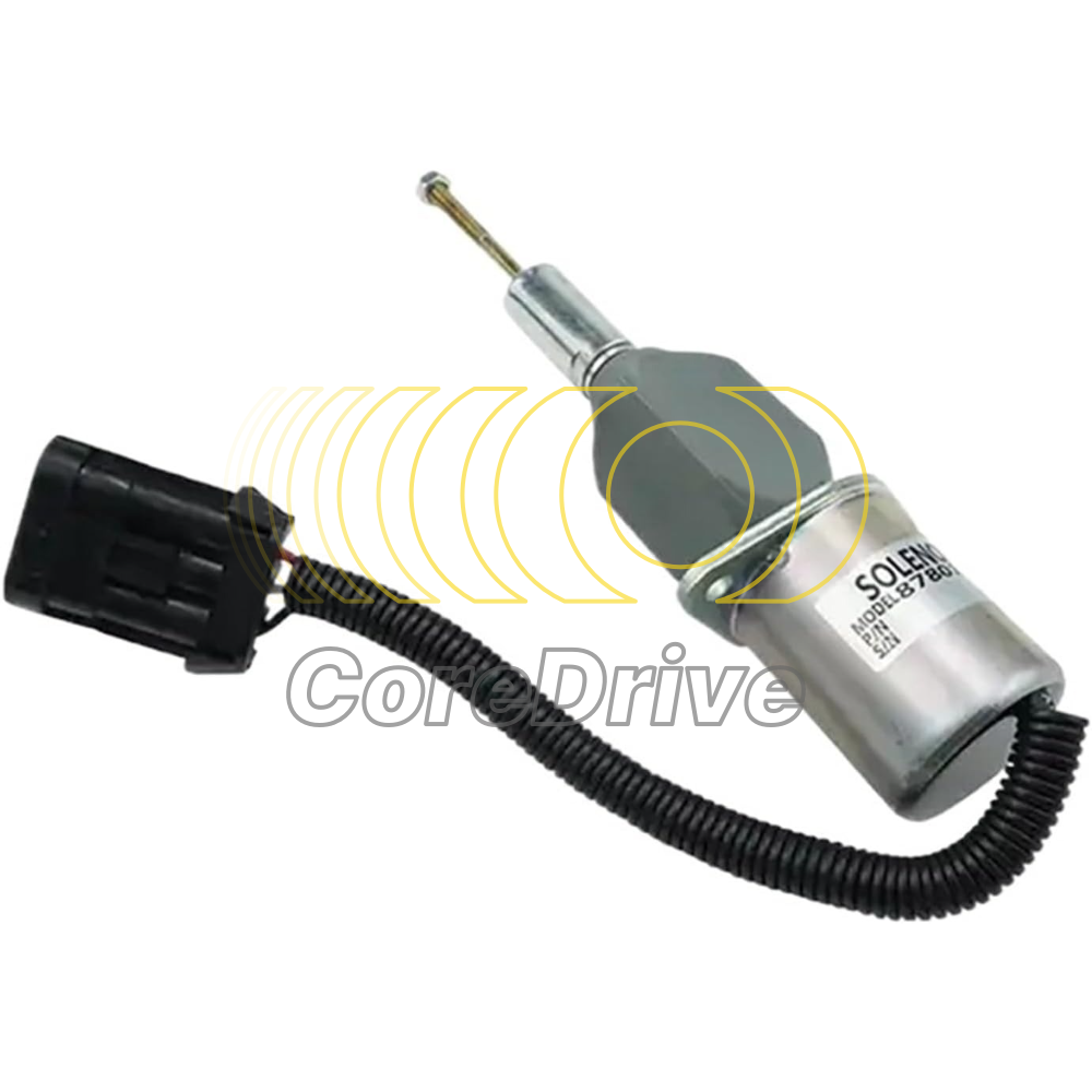 Fuel Shutoff Solenoid Valve 12V 87801213 for Holland 8670A 8770 8870A 8970