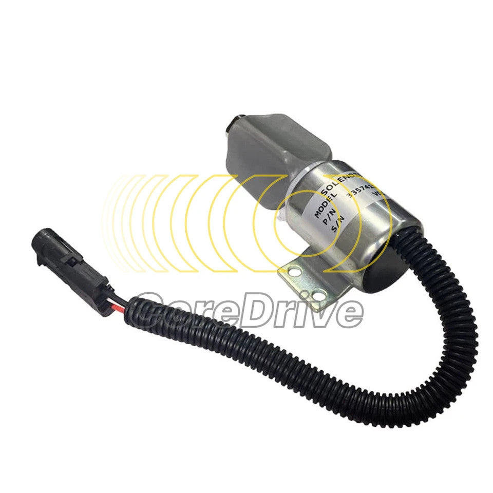12V Fuel Shutdown Solenoid 907120120014 3357411 3354943 For Cummins VW Ford