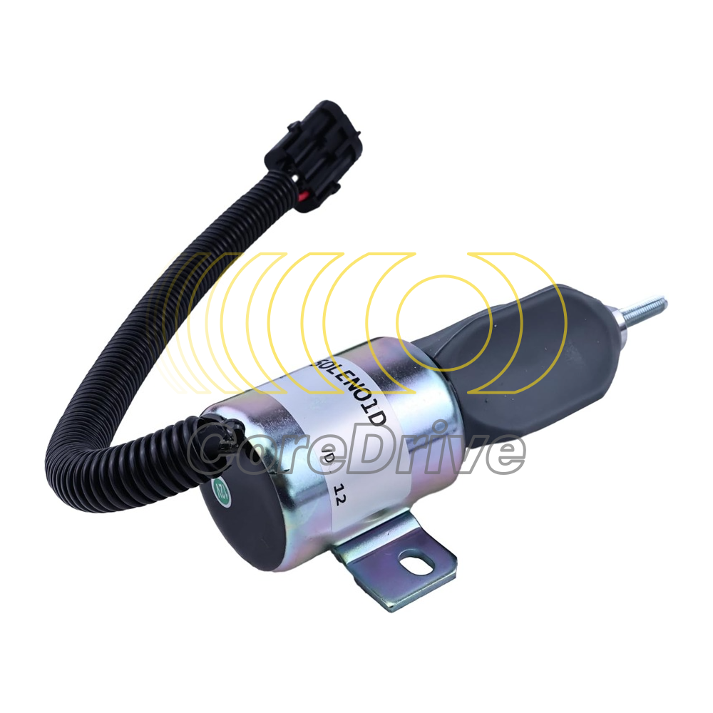 12V Fuel Shutoff Solenoid 1751ES-12E2UC3B1S1 For Woodward 1700 Series 1700-1508