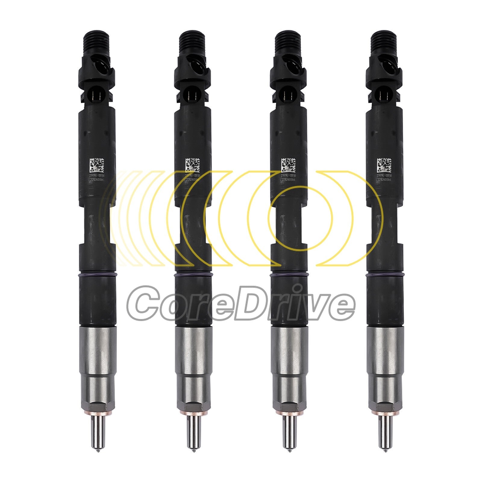 4PCS 28317158 320/06881 32006881 Fuel Injector for JCB 444 T4 4.4L Engine