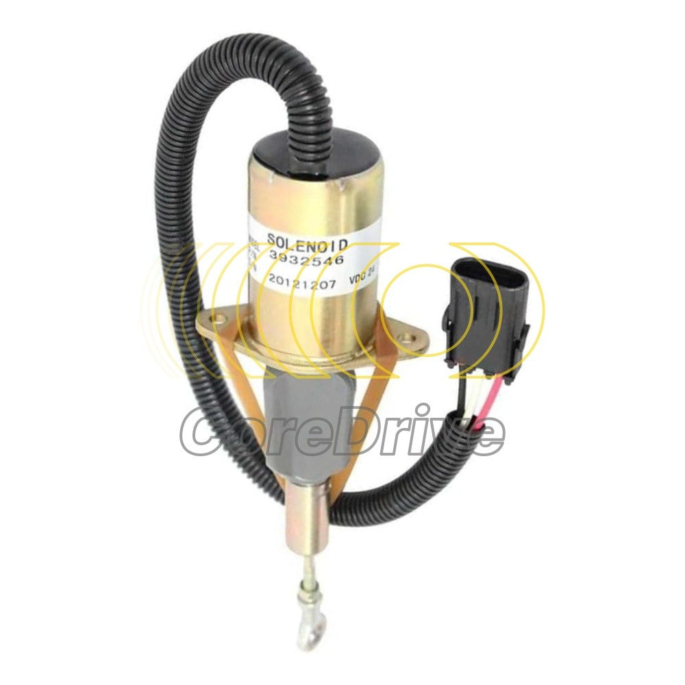 Fuel Shutdown Solenoid Valve 24V 3932546 SA-4639-24 For Cummins 6CT Engines