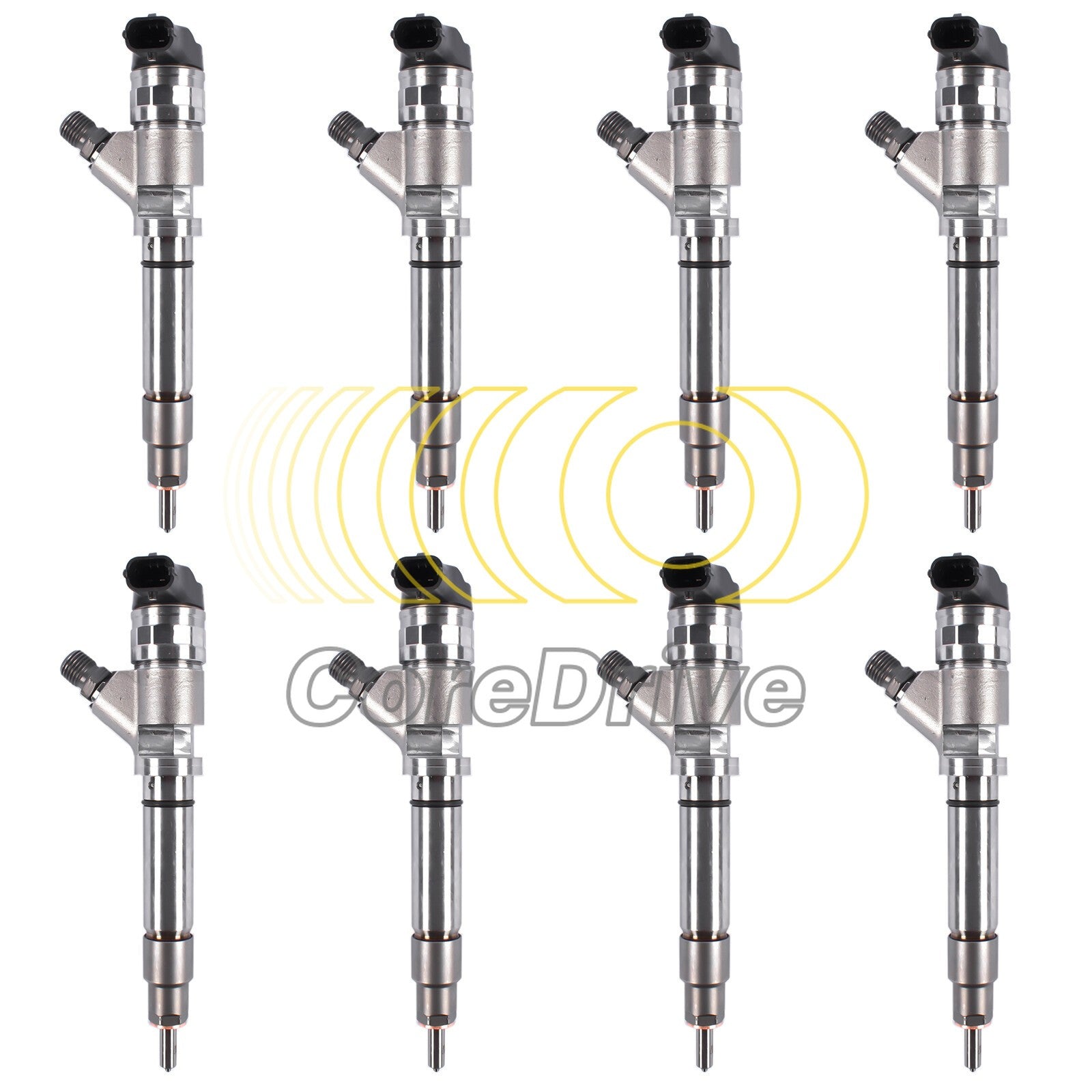 8Pcs Fuel Injectors for Chevrolet Silverado 2500 HD GMC Sierra 3500 6.6L 2004-05
