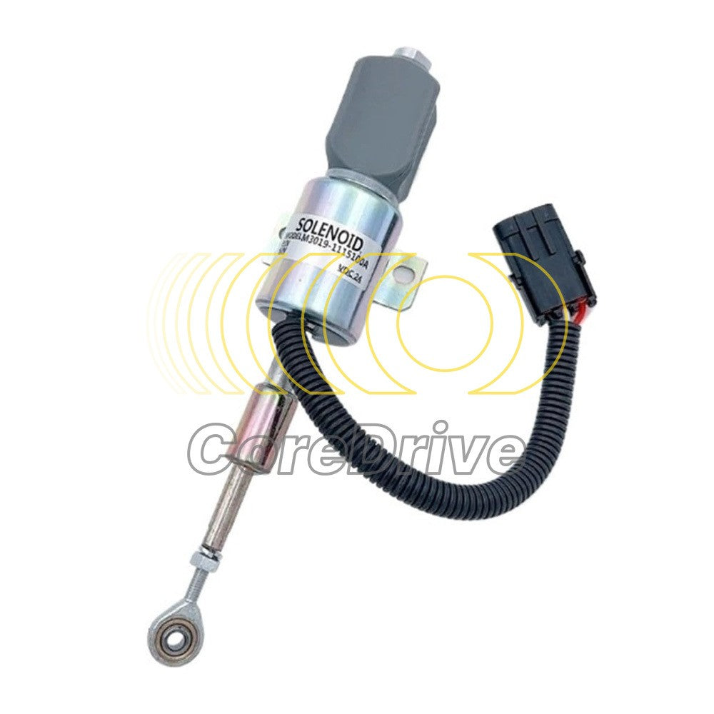Fuel Stop Solenoid Valve M3019-1115100A Fits For John Deere 4300 4200 4700 4600