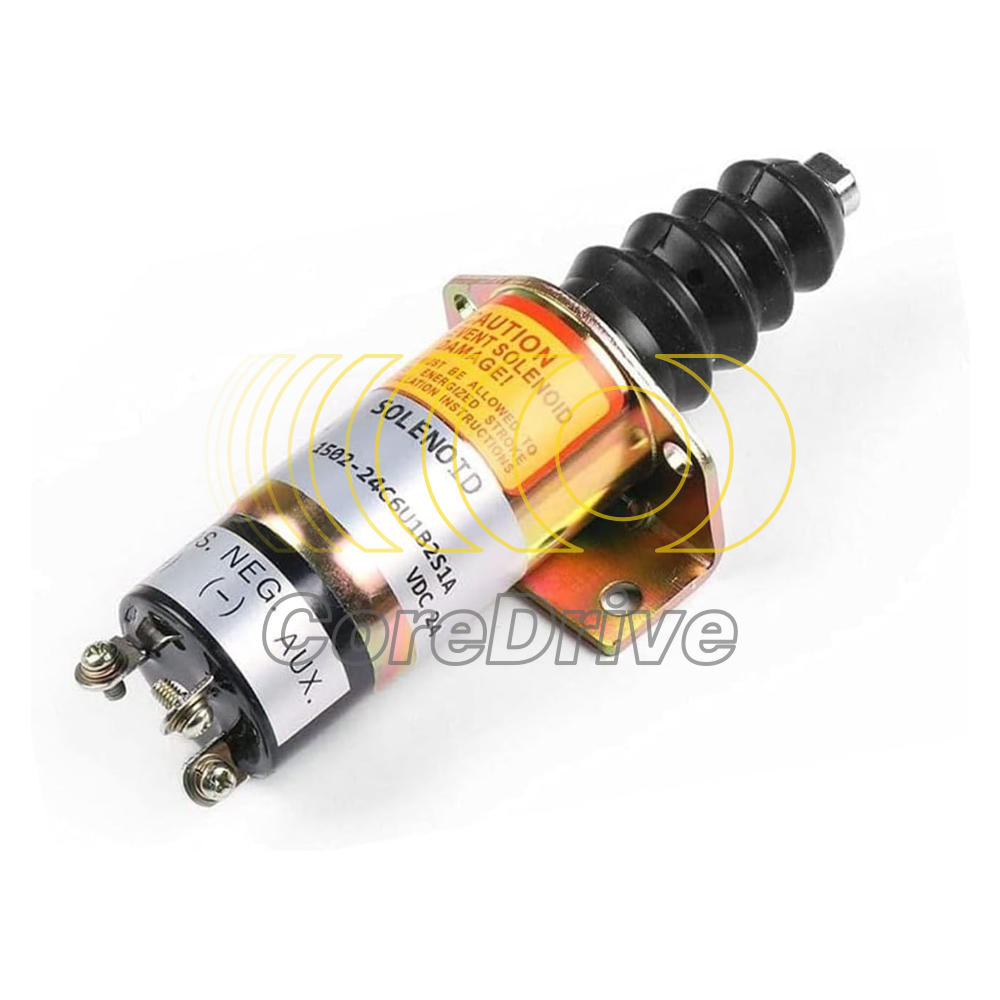 Fuel Shutdown Solenoid Valve SA-4849-24 For Cummins 6CT Engine Woodward 24V