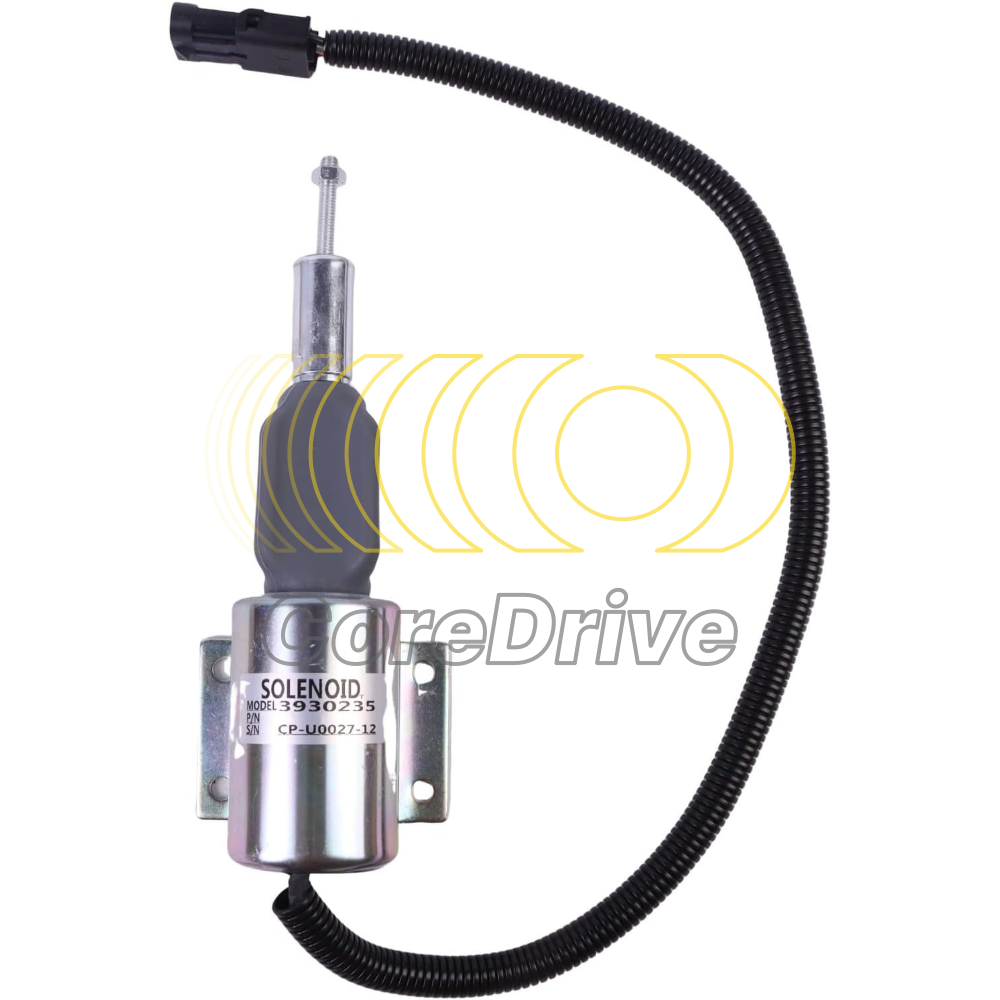 New Fuel shut off Solenoid 12V 3930235 SA-4348-12 for Cummins NT855 K19 K38