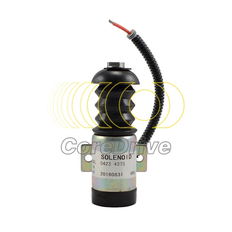 12V Fuel Shutoff Solenoid 04234373 04233841 For Deutz 912 914 913 F3L914 Engine