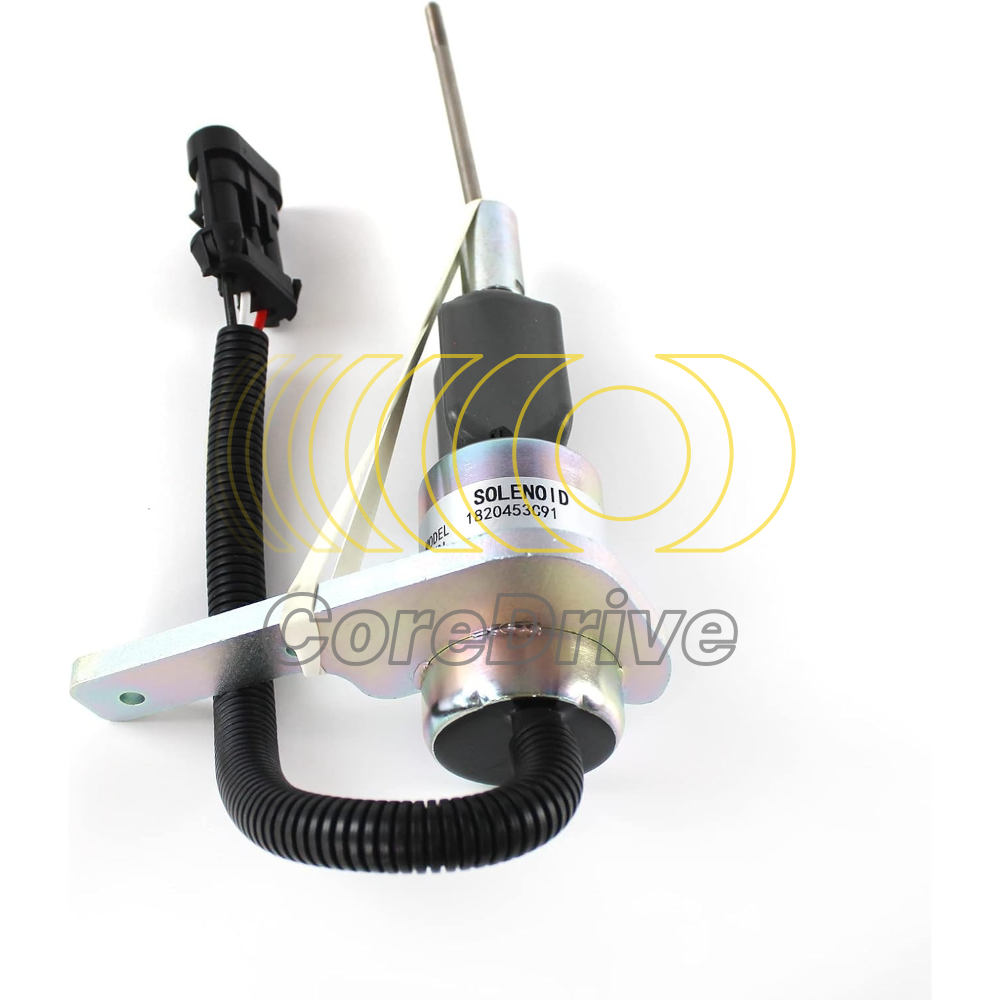 12V 3795 Shut Off Solenoid 1820453C91 for DT466E Diesel Fuel Engine Equipment