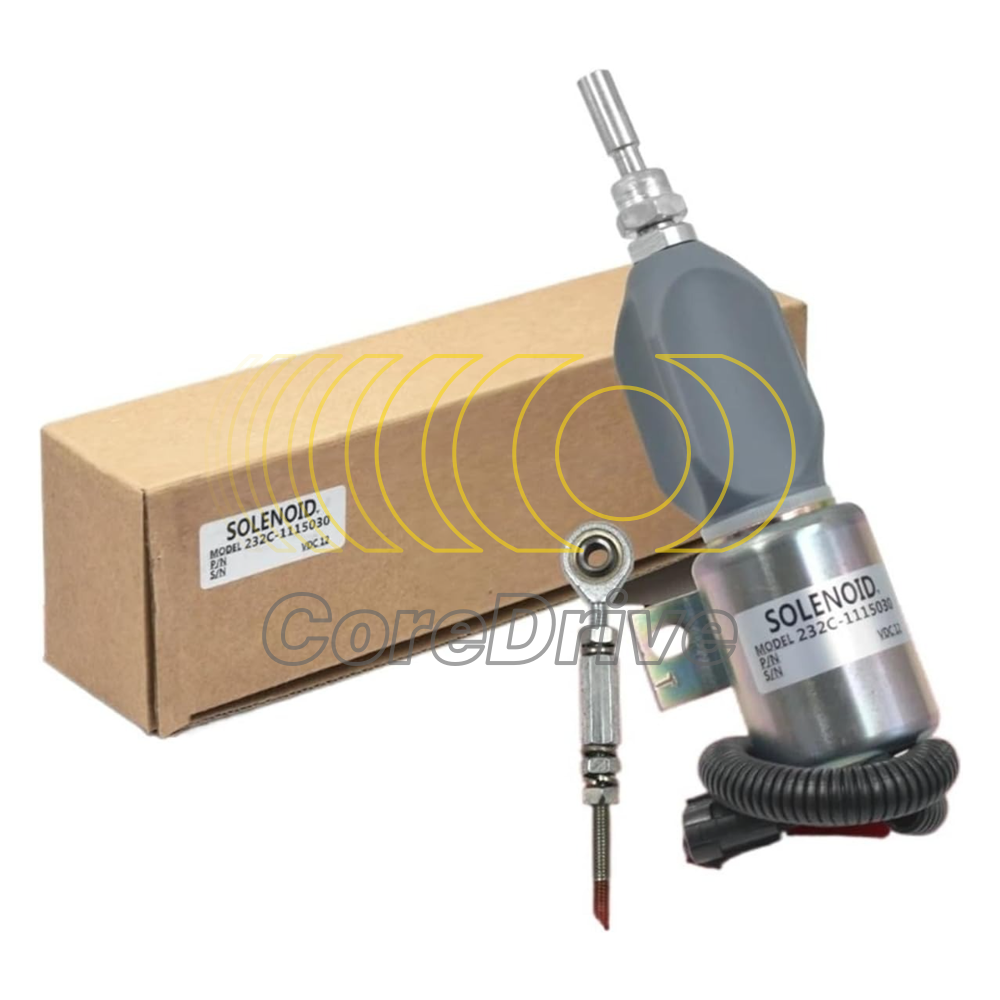 Fuel Shutdown Solenoid Valve 232C-1115030 24V for Yuchai DIESEL Engine 6112