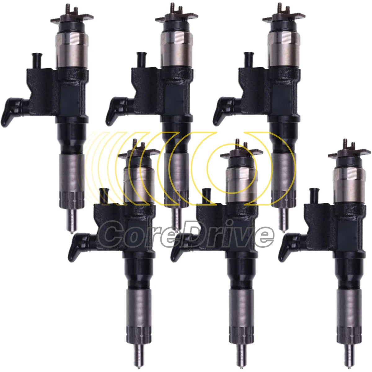 6X Fuel Injector 8976028034 2901233000 For Isuzu 6HK1 Engine FTR FVR FXR HTR