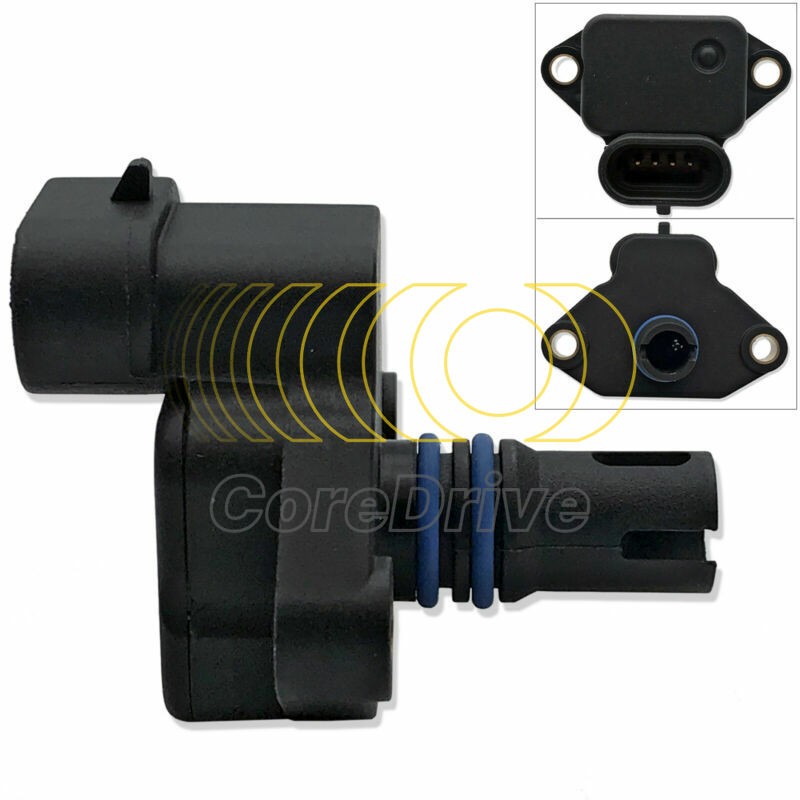AS349 Turbocharger Boost Pressure MAP Sensor For 2003-2009 Dodge Ram 2500 5.9L