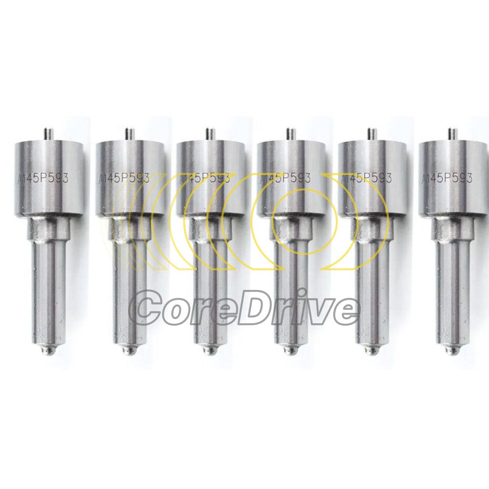 6Pcs Fuel Injector Nozzle DLLA145P593 for SCANIA DSC 9.15 0432131745 0432131692