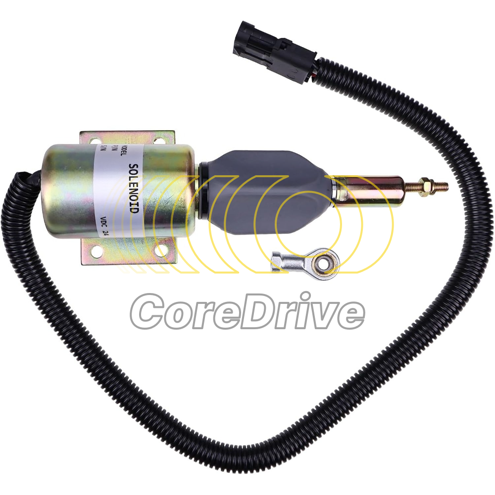 24V Fuel Stop Solenoid 3930236 SA-4348-24 for Cummins 4BT 6BT 6CT NT855 K19 K38
