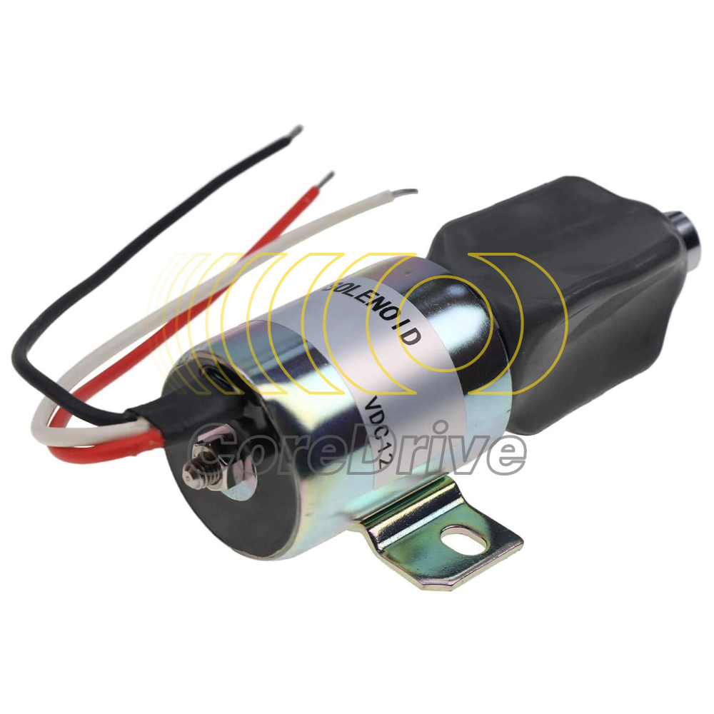 Fuel Shutdown Solenoid 1756ES-12E3ULB1S5 SA-4735-12 for Hyundai R200-5E R200-5