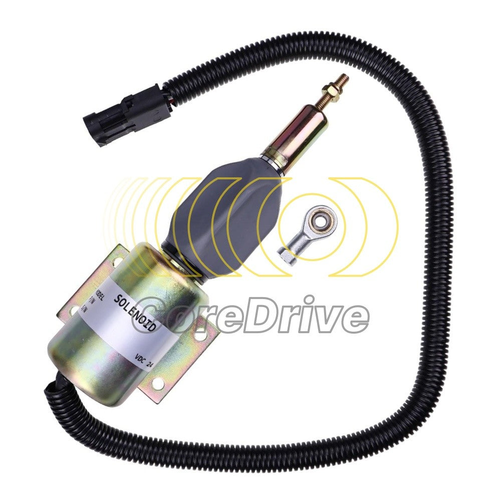24V Fuel Stop Solenoid 3930236 SA-4348-24 for Cummins 4BT 6BT 6CT NT855 K19 K38