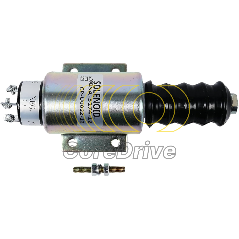 New 12V 3T Fuel Stop Solenoid Valve 2001ES-12E3U1B2S2 SA-5174-12 for Woodward