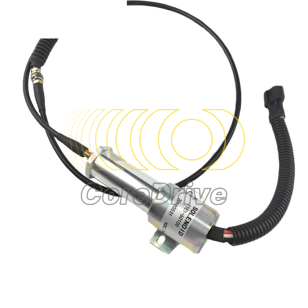 24V Fuel Stop Solenoid Valve 11E1-60100-24 For DAEWOO DANSOON Hyundai Cummins