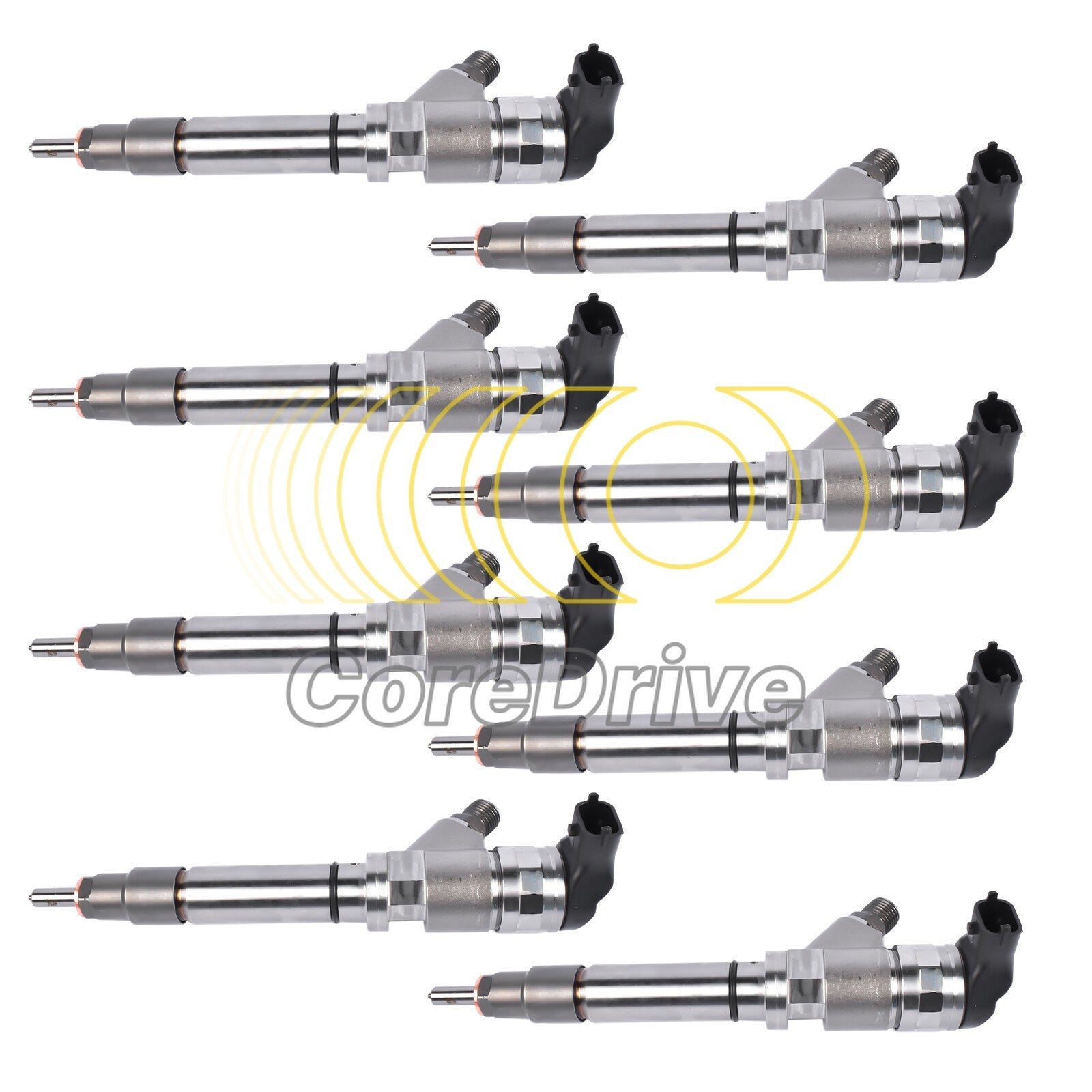 8Pcs Fuel Injectors for Chevrolet Silverado 2500 HD GMC Sierra 3500 6.6L 2004-05
