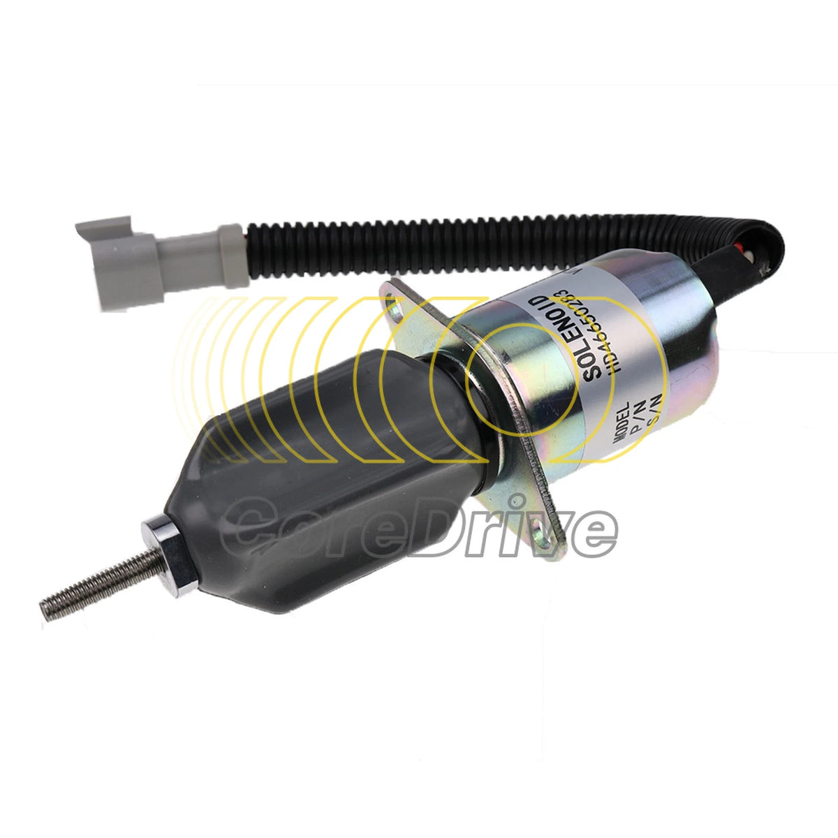 12V Fuel Shutoff Solenoid 1700-4005 1751ES-12A3UC11B1 For Volvo ECR28 ECR38 ECR4