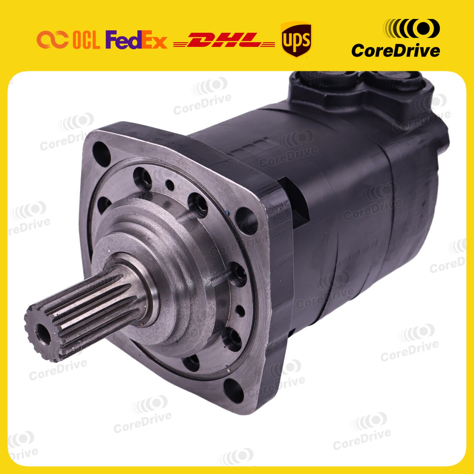 Hydraulic Motor 6664889 109-1269-006 Compatible Bobcat553 Loader Eaton Char-Lynn