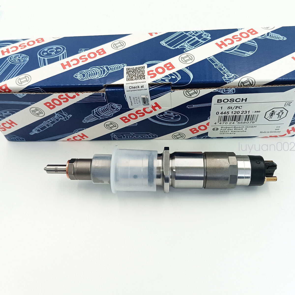 New Diesel Fuel Injector 0445120231 For Hyundai HL770-7A QSB5.9 6.7 3976372