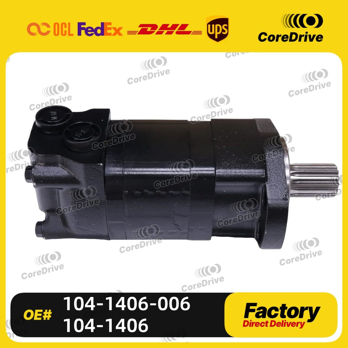 104-1406-006 1041406006 104-1406 Hydraulic Motor for Eaton Char-Lynn 2000 Series
