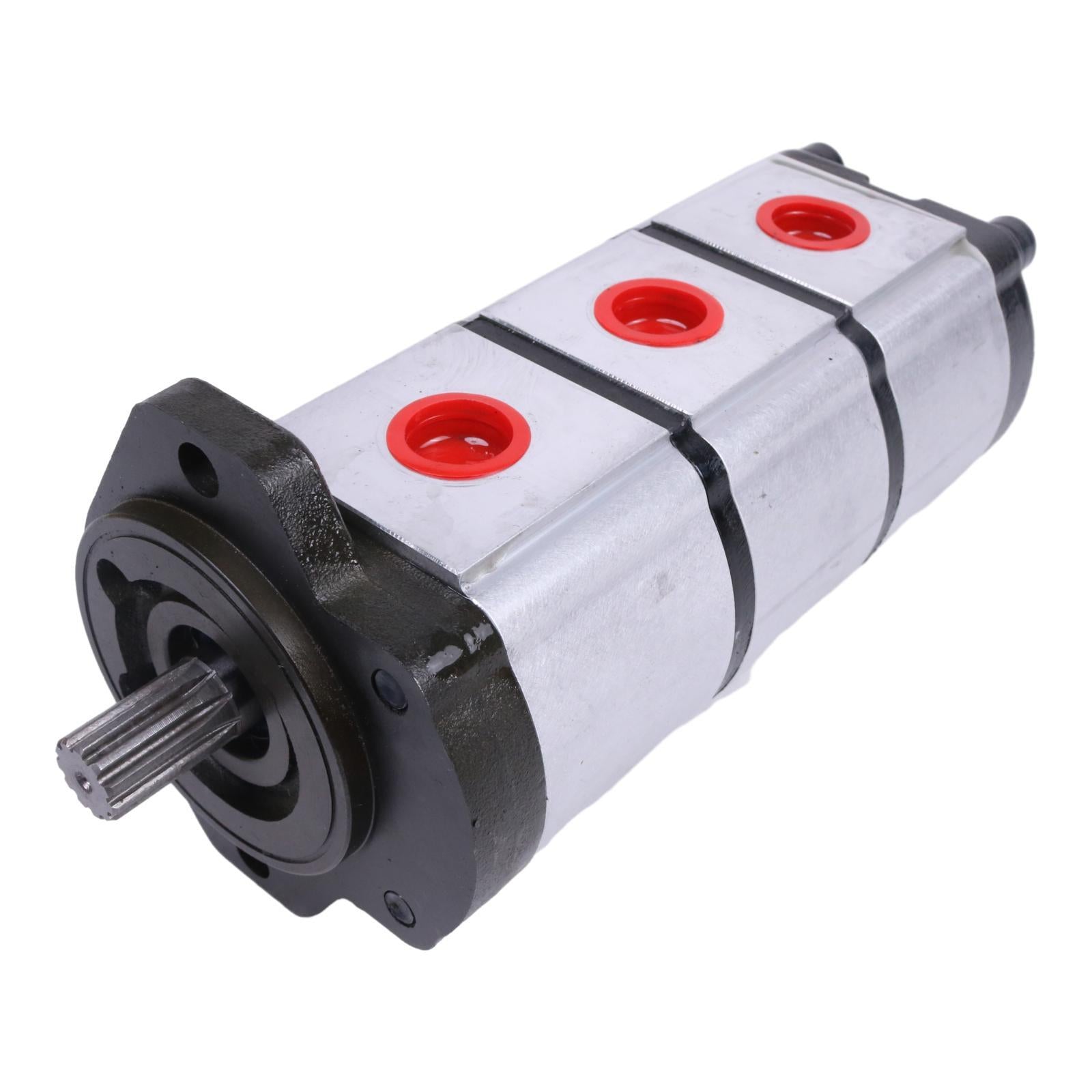 Hydraulic Gear Pump 6677829 Compatible with Bobcat 322 322G 320D Mini Excavator 5WHP3/66778BOB 11cc+5cc+5cc