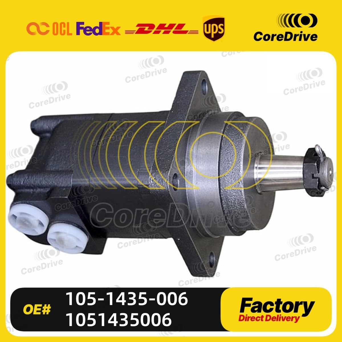 Hydraulic Motor 105-1435-006 1051435006 105-1435 for Eaton Char-Lynn 2000 Series