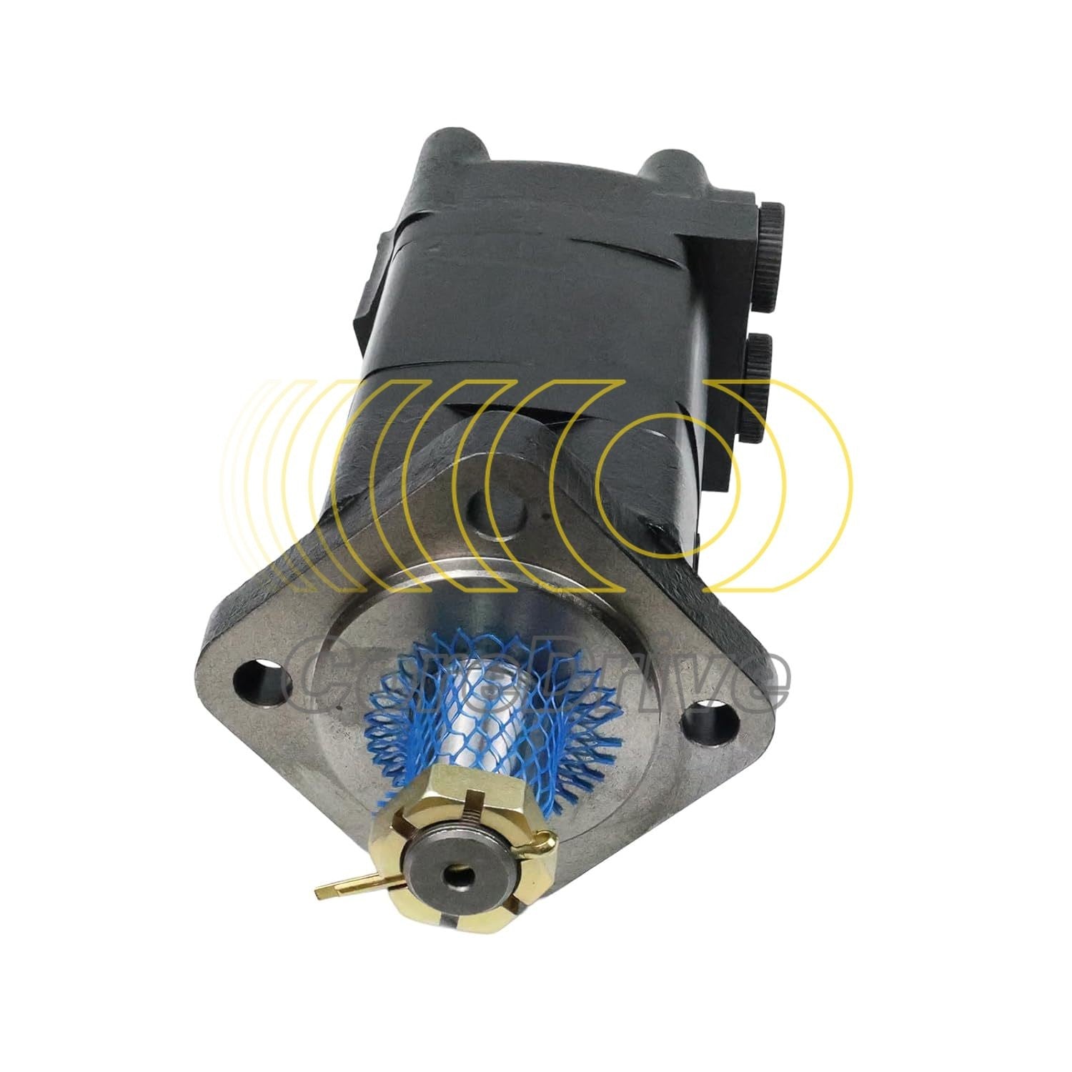 257-9370 2579370 OMS 400 Hydraulic Orbital Motor 151F2296 Compatible with CAT Caterpillar Utility Broom BU115 BU118