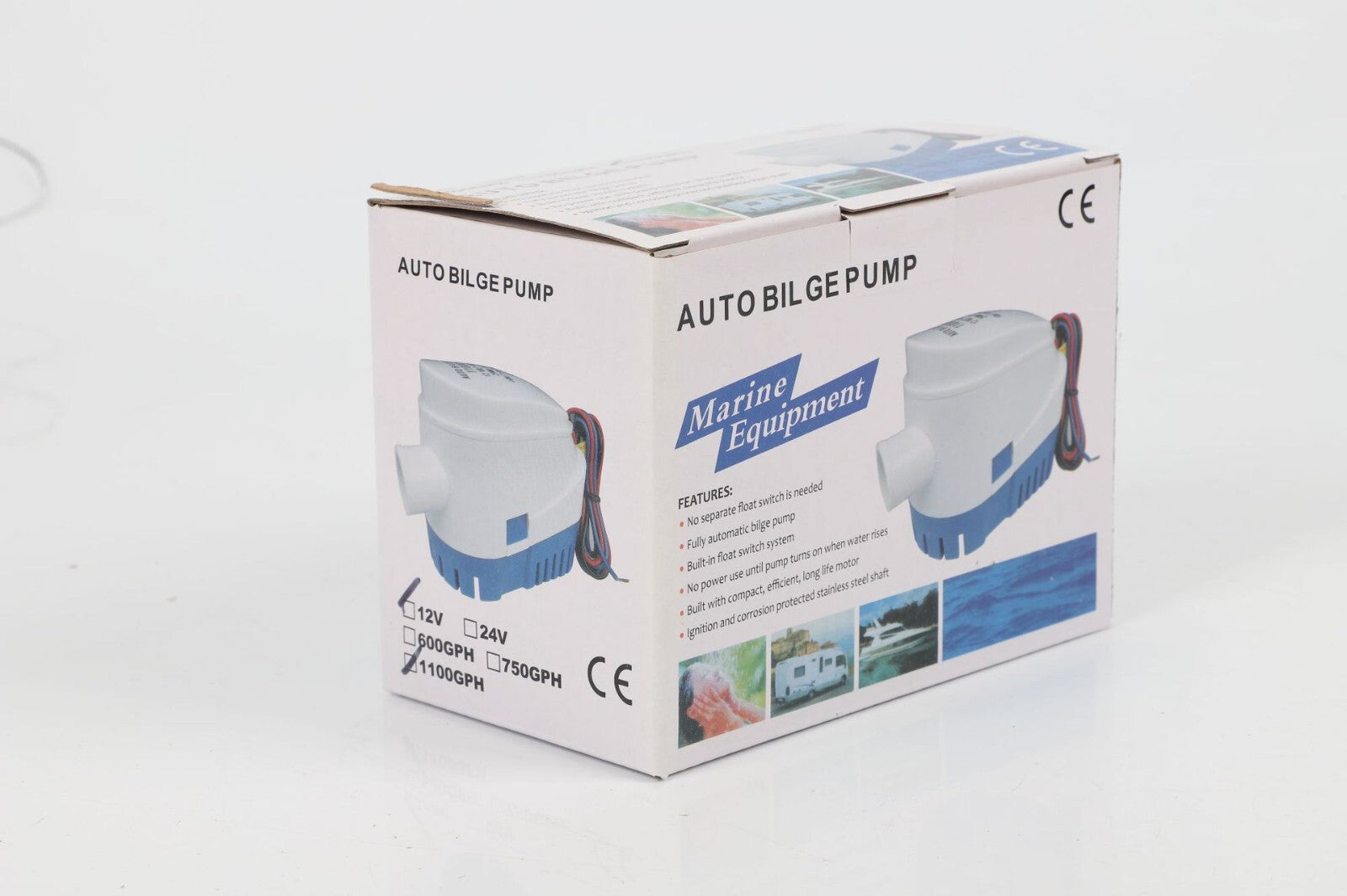 new arrival Rule Mate 1100 Automatic Bilge Pump 12v #RM1100B